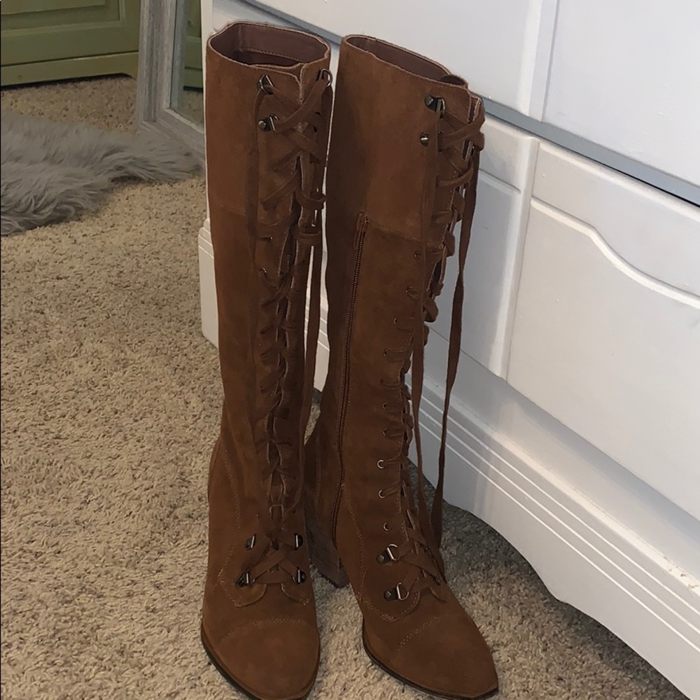 Lace up boots